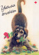 DOG Animals Vintage Postcard CPSM #PAN871.GB - Chiens