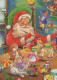 SANTA CLAUS CHRISTMAS Holidays Vintage Postcard CPSM #PAK698.GB - Santa Claus