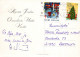 SANTA CLAUS ANIMALS CHRISTMAS Holidays Vintage Postcard CPSM #PAK500.GB - Kerstman