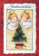 ANGEL CHRISTMAS Holidays Vintage Postcard CPSM #PAH939.GB - Anges