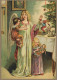 ANGEL CHRISTMAS Holidays Vintage Postcard CPSM #PAJ195.GB - Angels