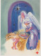 ANGEL CHRISTMAS Holidays Vintage Postcard CPSM #PAH810.GB - Engelen