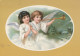 ANGEL CHRISTMAS Holidays Vintage Postcard CPSM #PAH057.GB - Angels