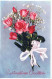 FIORI Vintage Cartolina CPA #PKE493.IT - Bloemen