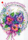 FIORI Vintage Cartolina CPSM #PBZ139.IT - Flowers