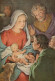 Vergine Maria Madonna Gesù Bambino Natale Religione Vintage Cartolina CPSM #PBP800.IT - Vierge Marie & Madones