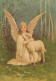 ANGELO Natale Vintage Cartolina CPSM #PBP479.IT - Engel
