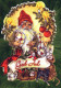 BABBO NATALE Buon Anno Natale Vintage Cartolina CPSM #PBL034.IT - Santa Claus