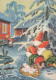 Buon Anno Natale GNOME Vintage Cartolina CPSM #PBB509.IT - Año Nuevo