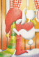 Buon Anno Natale GNOME Vintage Cartolina CPSM #PAY182.IT - Neujahr