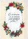 Buon Anno Natale Vintage Cartolina CPSM #PAV137.IT - Nouvel An