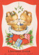 Buon Anno Natale Vintage Cartolina CPSM #PAU933.IT - Nouvel An
