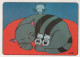 GATTO KITTY Animale Vintage Cartolina CPSM #PAM421.IT - Chats