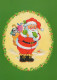 BABBO NATALE Natale Vintage Cartolina CPSM #PAJ660.IT - Kerstman