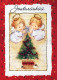 ANGELO Buon Anno Natale Vintage Cartolina CPSM #PAH943.IT - Engel