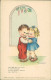 MARIA PIA FRANZONI TOMBA SIGNED 1940s POSTCARD - CHILDREN / BAMBINI - EDIT CURCI (5728) - Andere & Zonder Classificatie