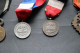 Delcampe - Lot De Médailles Anciennes Certaines Attribuées Ou En Argent - Autres & Non Classés