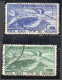 1949 Vaticano Aerea Anniversario UPU  N. 18 - 19 Timbrata - Used  Sassone 150 Euro - Poste Aérienne