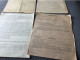 Delcampe - Papiers WW2 Mutuelle Allemande Et Réquisition - Historical Documents