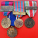Barrette 4 Medailles Troupes De Marine Ex Yougoslavie Sarajevo - Frankreich