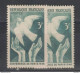 SUPERBE VARIETE "COLOMBE PENDUE" Sur N°761 + Normal Neufs - Unused Stamps