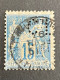 FRANCE C N° 90 Sage CL 197 Indice 3 Perforé Perforés Perfins Perfin ! - Sonstige & Ohne Zuordnung