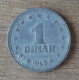 (LP#001) - Yougoslavie - 1 Dinar 1945 - Yougoslavie