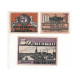 NOTGELD - GRABOW - 3 Different Notes (G078) - [11] Emisiones Locales