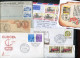 Delcampe - "WELTWEIT" Belegeposten, Mit Rd. 80 Belegen, Vgl. Fotos (A2046) - Vrac (max 999 Timbres)