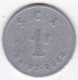 Jeton En Aluminium S.C.A. Saint Ouen , 1 Franc . 93. Seine-Saint-Denis - Notgeld