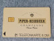 GERMANY-1140 - O 0783 - Piper-Heidsieck Champagner - 1.000ex. - O-Reeksen : Klantenreeksen