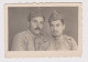 Ww2 Bulgaria Bulgarian Military Soldiers With Uniform, Portrait, Vintage Orig Photo 8.3x5.8cm. (49224) - Guerre, Militaire