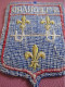 Ecusson Tissu Ancien /SAINT LEONARD/ Haute Vienne/ Vers 1960-1980                    ET683 - Blazoenen (textiel)