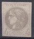 TIMBRE FRANCE BORDEAUX N° 41B NEUF * GOMME TRACE CHARNIERE - TB MARGES - COTE 400€ - 1870 Ausgabe Bordeaux