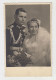Ww2 Bulgaria Bulgarian Military Officer With Wife Newlyweds, Portrait, Vintage Orig Photo 8.5x13cm. (21431) - War, Military