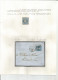 France - LYON - Etude Des Cachets Du Bureau Des TERREAUX De 1852 à Type Sage - 28 Timbres Et 15 Lettres Et Documents - 1849-1876: Classic Period