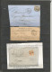 Delcampe - France - LYON - Etude Des Cachets Du Bureau Des TERREAUX De 1852 à Type Sage - 28 Timbres Et 15 Lettres Et Documents - 1849-1876: Classic Period