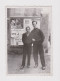 Handsome Guys, Two Young Men Pose Affectionate, Vintage Orig Photo Gay Int. 5.9x8.7cm. (50821) - Anonymous Persons