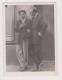 Two Stylish Young Men Pose Affectionate, Closeness, Scene, Vintage Orig Photo Gay Int. 6.5x8.8cm. (51823) - Anonymous Persons