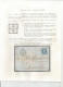 France - LYON - Etude Des Cachets Du Bureau LA GUILLOTIERE De 1852 à Type Sage - 8 Timbres Et 6 Lettres Et Documents - 1849-1876: Classic Period