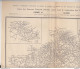 Fixe Chemin De Fer Carte Des Parcours Français .... Années 20-30 Beau Format Très Bon état - Ferrocarril