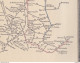 Fixe Chemin De Fer Carte Des Parcours Français .... Années 20-30 Beau Format Très Bon état - Railway