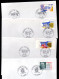 Enveloppes 1er Jour "Journée Et Fête Du Timbre". (Lot De 13 Enveloppes). - Bolli Commemorativi