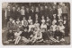 Boys And Girls, Portrait In School Yard, Vintage 1920s Orig Photo 13.8x8.8cm. (67587) - Anonyme Personen