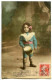 CPA Fantaisie Ecrite En 1910 * Jeune Enfant Au Tambour Petit Diable - Sonstige & Ohne Zuordnung