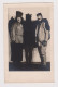 Three Person With Scarry Helloween Costumes, Portrait, Vintage 1930s Orig Photo 8.8x13.9cm. (68394) - Personnes Anonymes