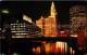 72819036 Chicago_Illinois Skyline And River At Night - Sonstige & Ohne Zuordnung