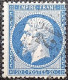 N°22. Variété. Oblitéré étoile De Paris N°12 - 1862 Napoléon III.