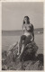Pretty Woman In Bikini Posing At Beach 1958 - Fashion