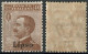 REGNO COLONIE EGEO LIPSO 1916 FRANCOBOLLO DA C. 40 SOPRASTAMPATO 'LIPSO' NUOVO MNH ** SASSONE 6 - Egeo (Lipso)